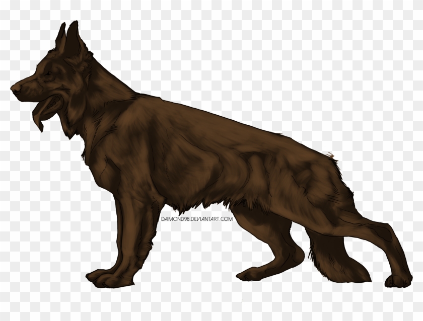 German Shepherd Dog Drawings - German Shepherd #1690316