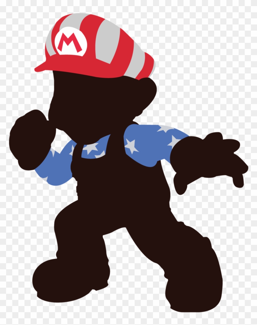 America Clipart Merica - Purple Mario Smash 4 #1690340