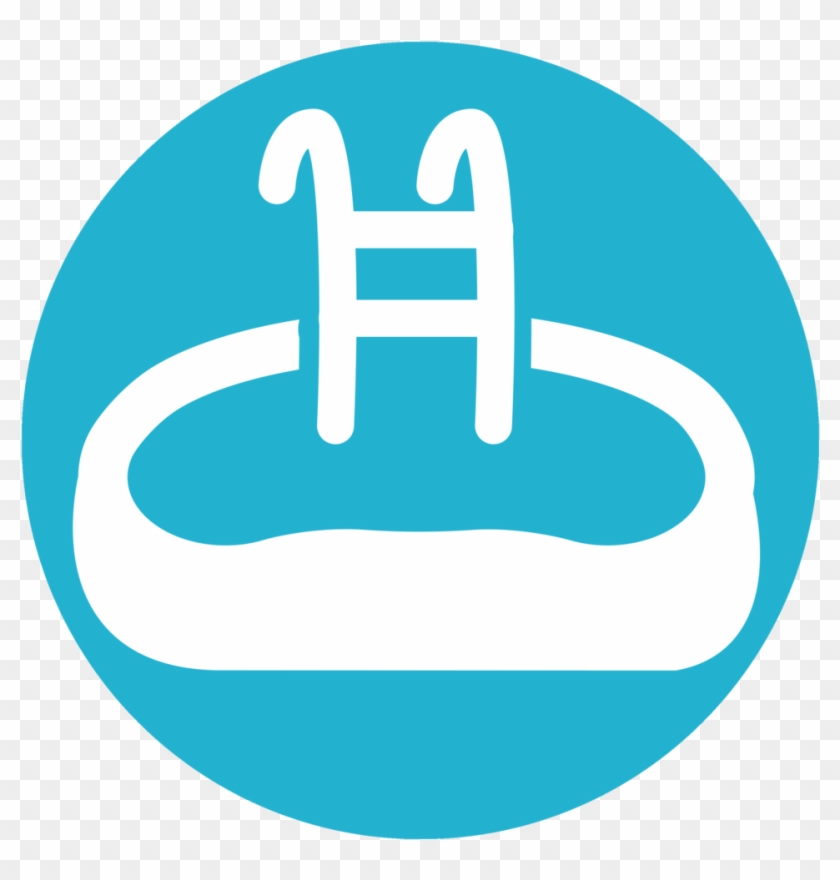 Swimming Pool , Png Download - Circle #1690390