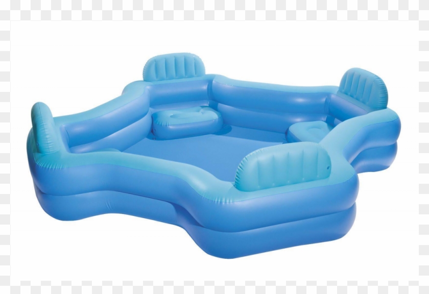 Intex Swim Center Family Lounge Pool - Asda Paddling Pool With Seats #1690393