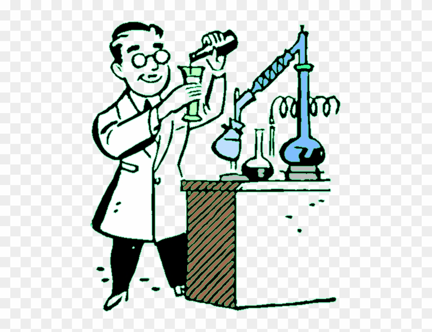 Now You Will Listen To A Longer Passage - Cartoon Science Lab - Free  Transparent PNG Clipart Images Download