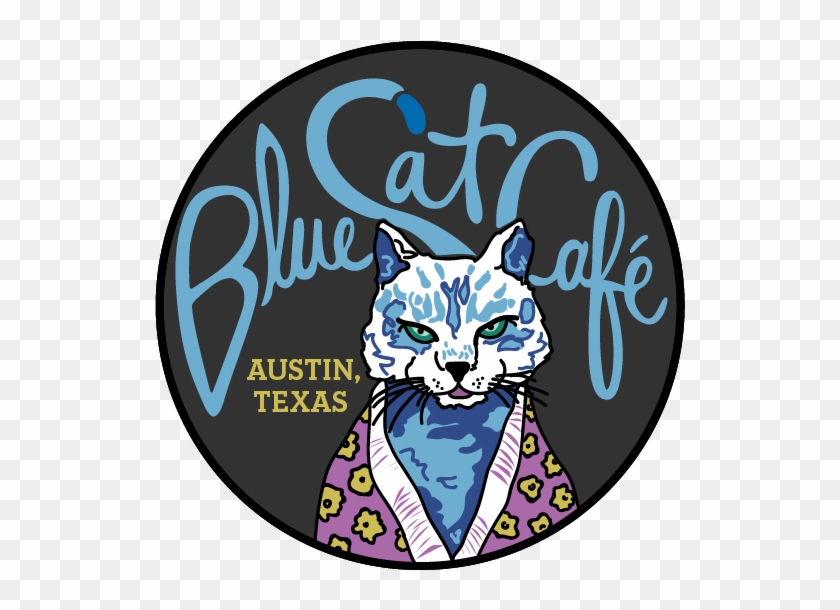 The Blue Cat Cafe Is Coming To The East Side Of Your - Cartoon #1690440