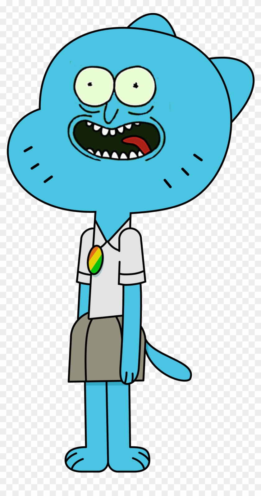 I Turned Myself Into A Blue Cat, Morty I'm Nicole Rick - Nicole Watterson #1690459