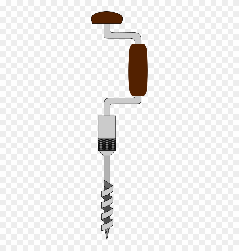 Medium Image - Brace And Bit Clipart #1690488