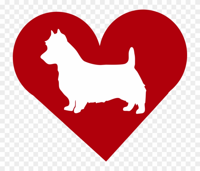 Dog Breed Decals And Magnets For Indoors Or Out Png - Equal Sign In Heart #1690772