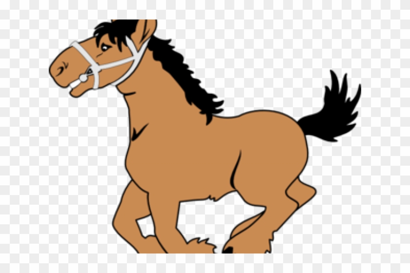 Horse Clipart Cartoon - Transparent Horse Png Cartoon #1690835