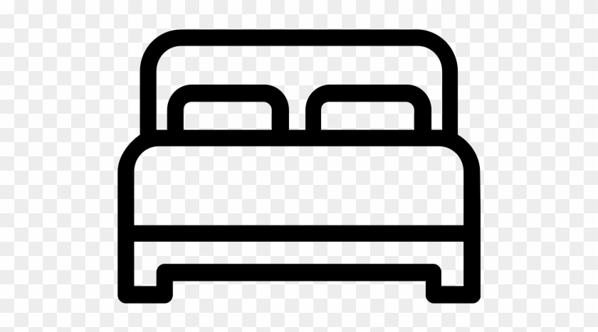 Bed, Furniture, Pillow Icon - Bed, Furniture, Pillow Icon #1690975