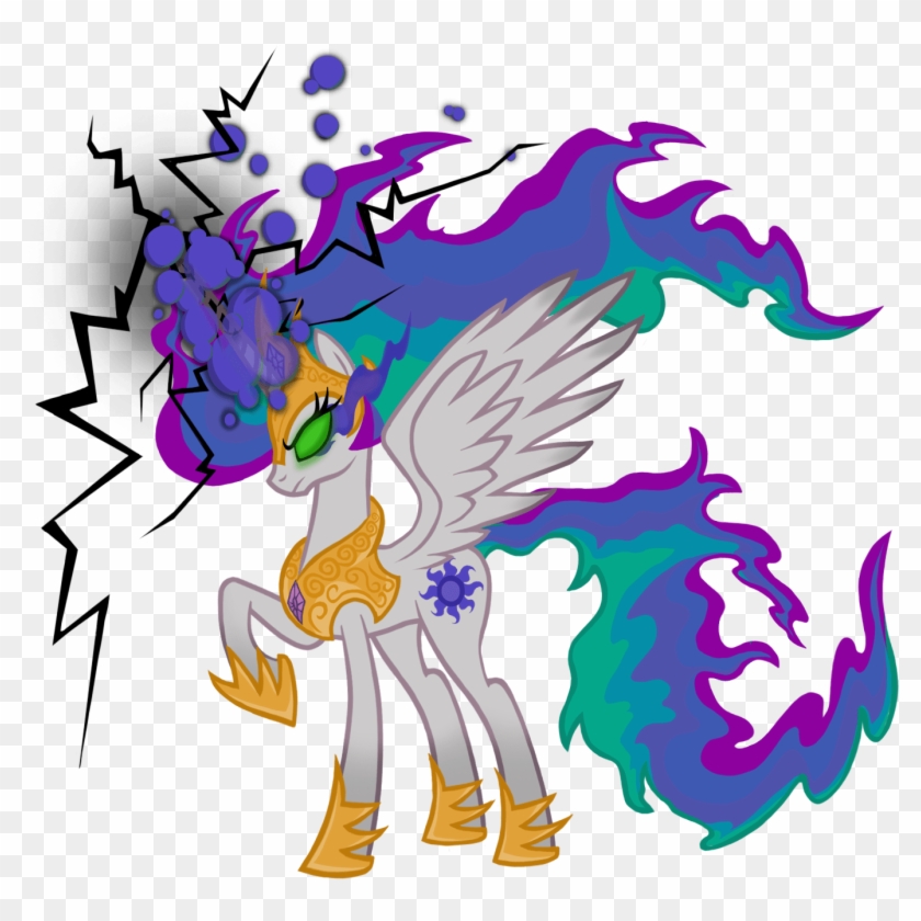 Princess Celestia Pony Rainbow Dash Twilight Sparkle - Evil Princess Celestia #1691054
