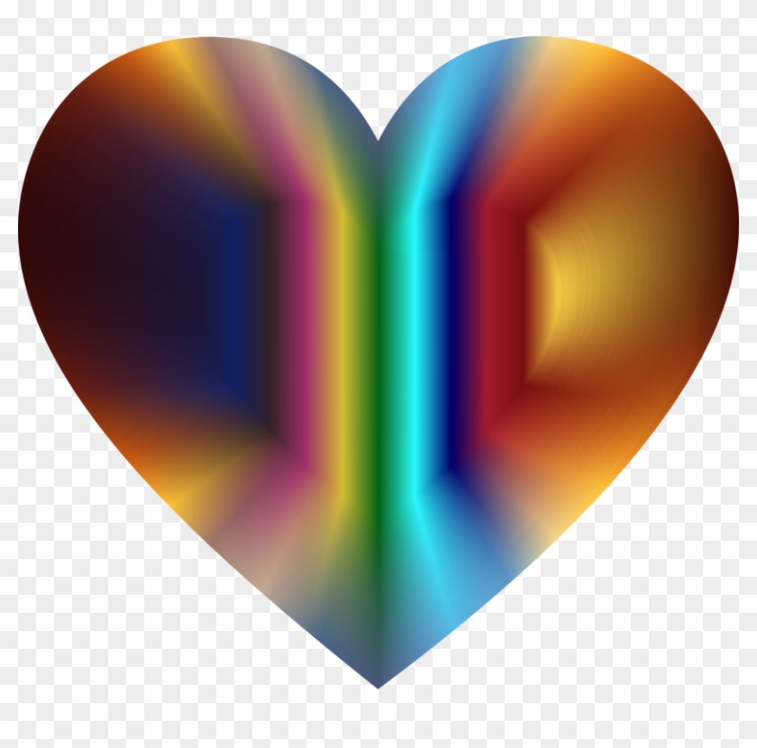 Refraction Heart Iridescence Computer - Heart #1691147