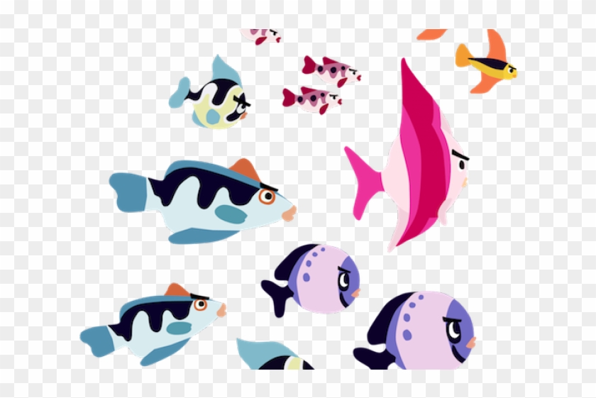 School Of Fish Transparent #1691300