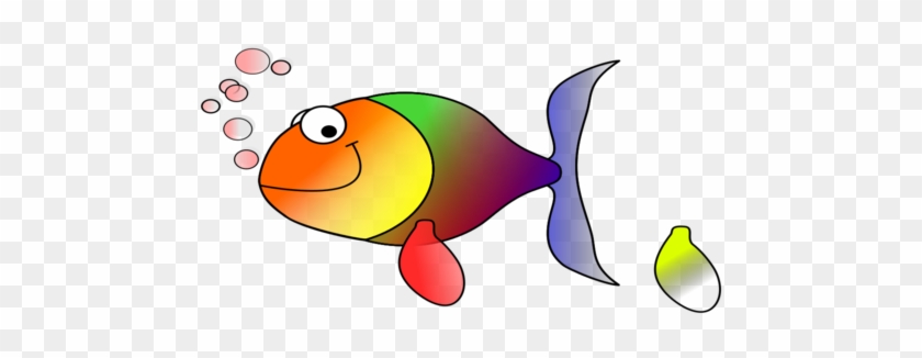 Rainbow Fish Clipart At Getdrawings - Fish Moving Clip Art #1691301