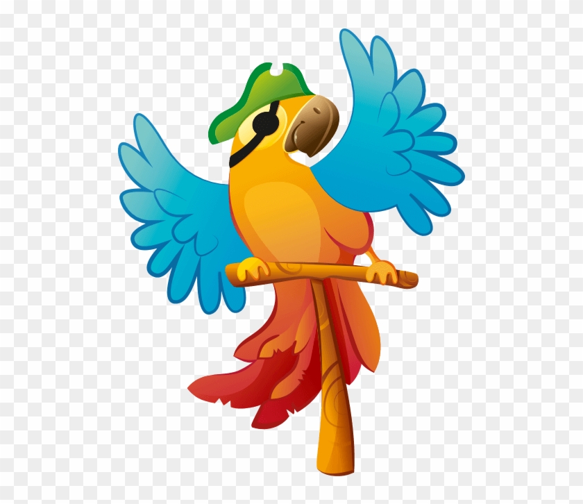 Parrot Clipart Pirate - Macaw #1691377