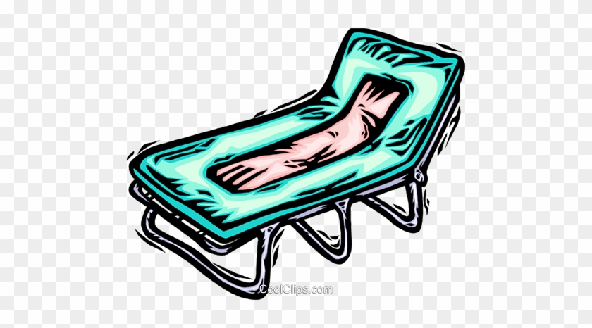 Towel On A Beach Chair - Chaise Longue #1691442