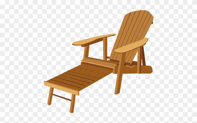 Adirondack Lounge Chair Transparent Transparent Background - Espreguiçadeira Png #1691445