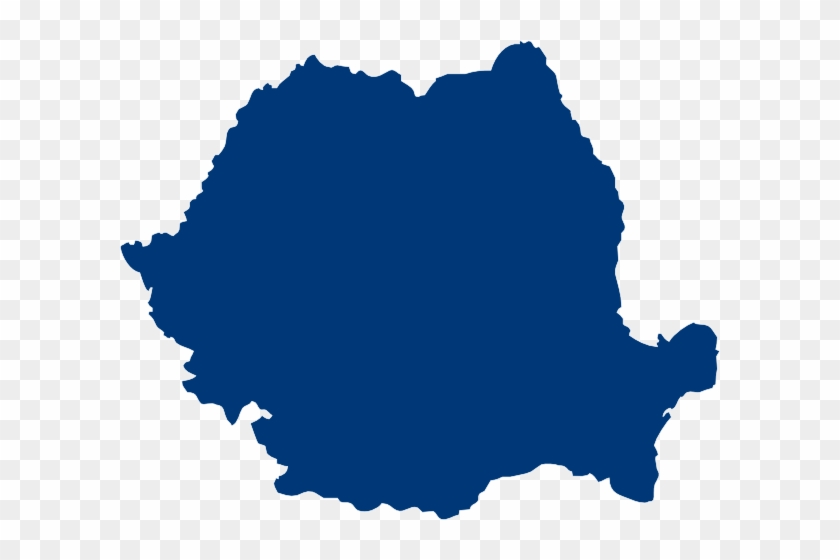 Romania Map Vector #1691648