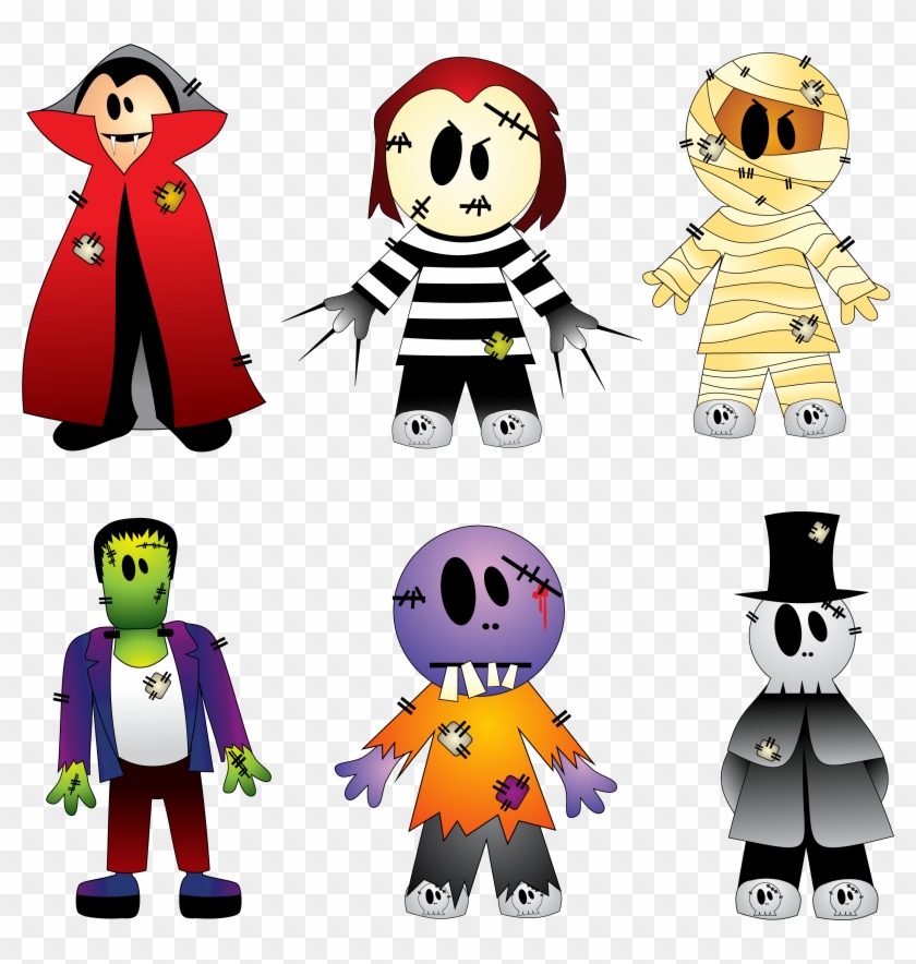 3767 X 3799 3 - Halloween Characters Clip Art #1691705