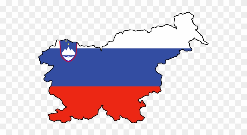 Flag Map Of Slovakia #1691765