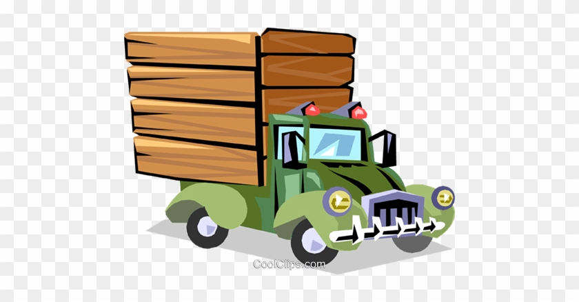 Truck Royalty Free Vector Clip Art Illustration - Truck #1691766