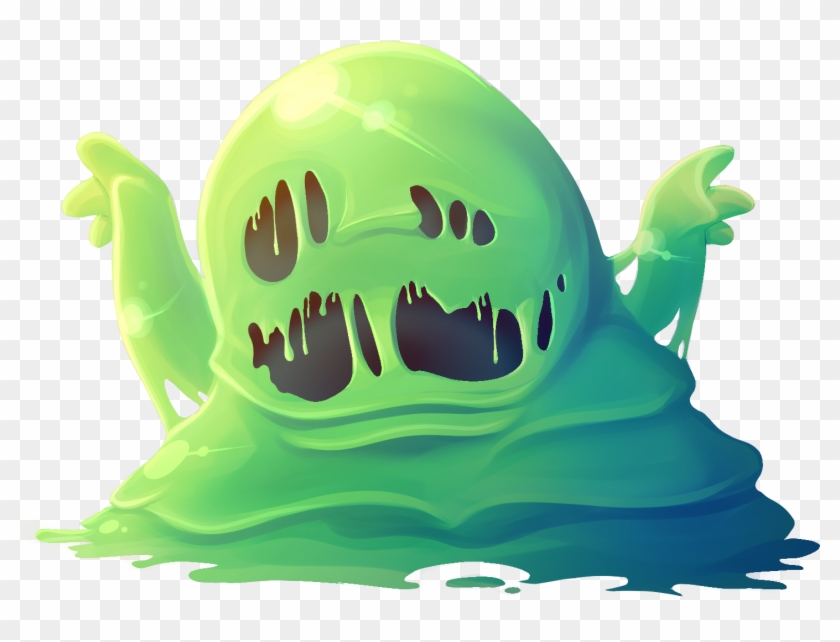 Gelatinus - Slime Monster Clip Art #1691805