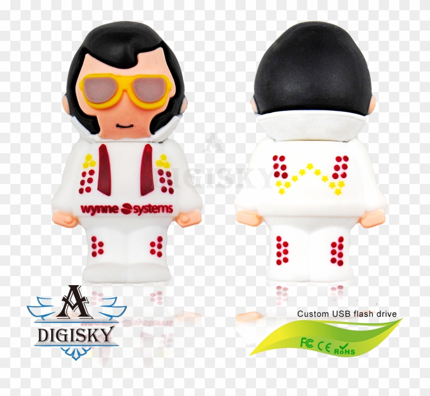 Elvis Presley Mini Usb Drives - Cartoon #1691866