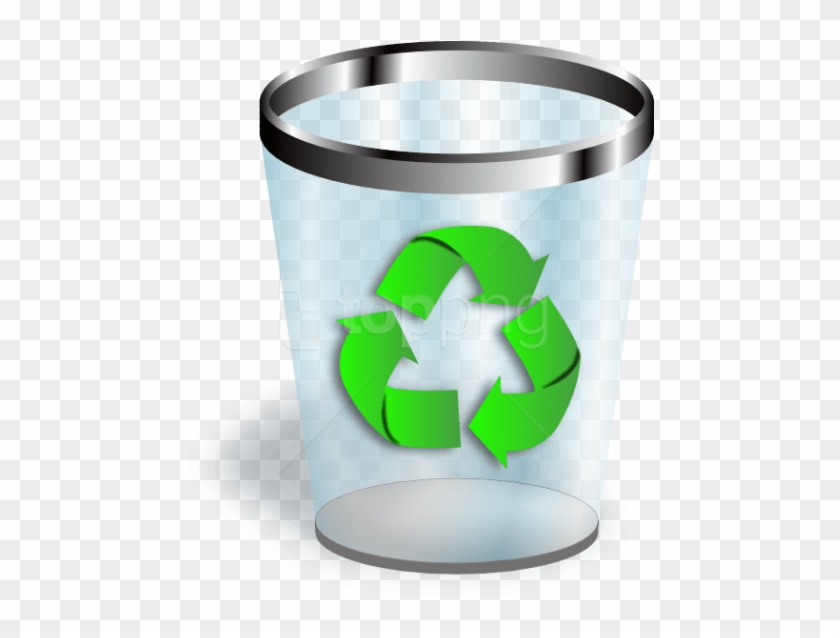 Download Trash Can Clipart Png Photo - Recycle Bin Icon Png #1692000