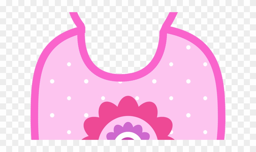 Baby Girl Bibs Png Transparent Images Pluspng Pink - Bib Clipart Png #1692005