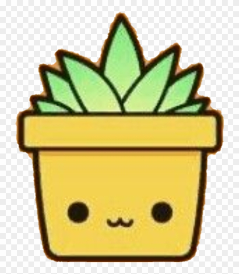 Aloevera Sticker - Kawaii Succulent #1692035