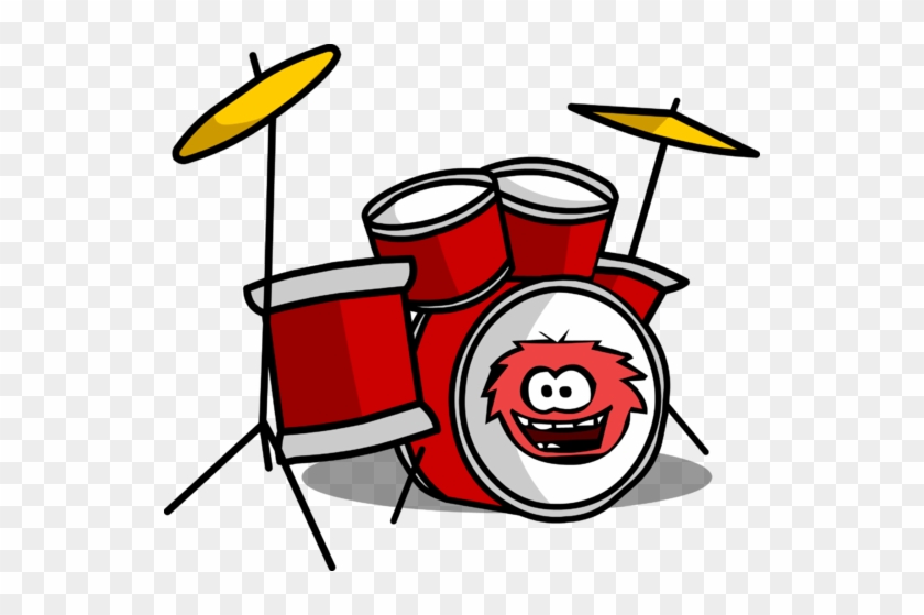 Drum Clipart Club Penguin - Portable Network Graphics #1692238