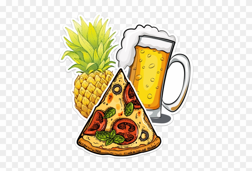 Food And Beverage Stickers And Decals - Food And Beverage Stickers And Decals #1692258