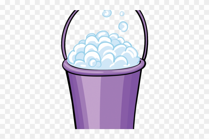 Blueberry Clipart Bucket - Cubeta Con Jabon Png #1692389