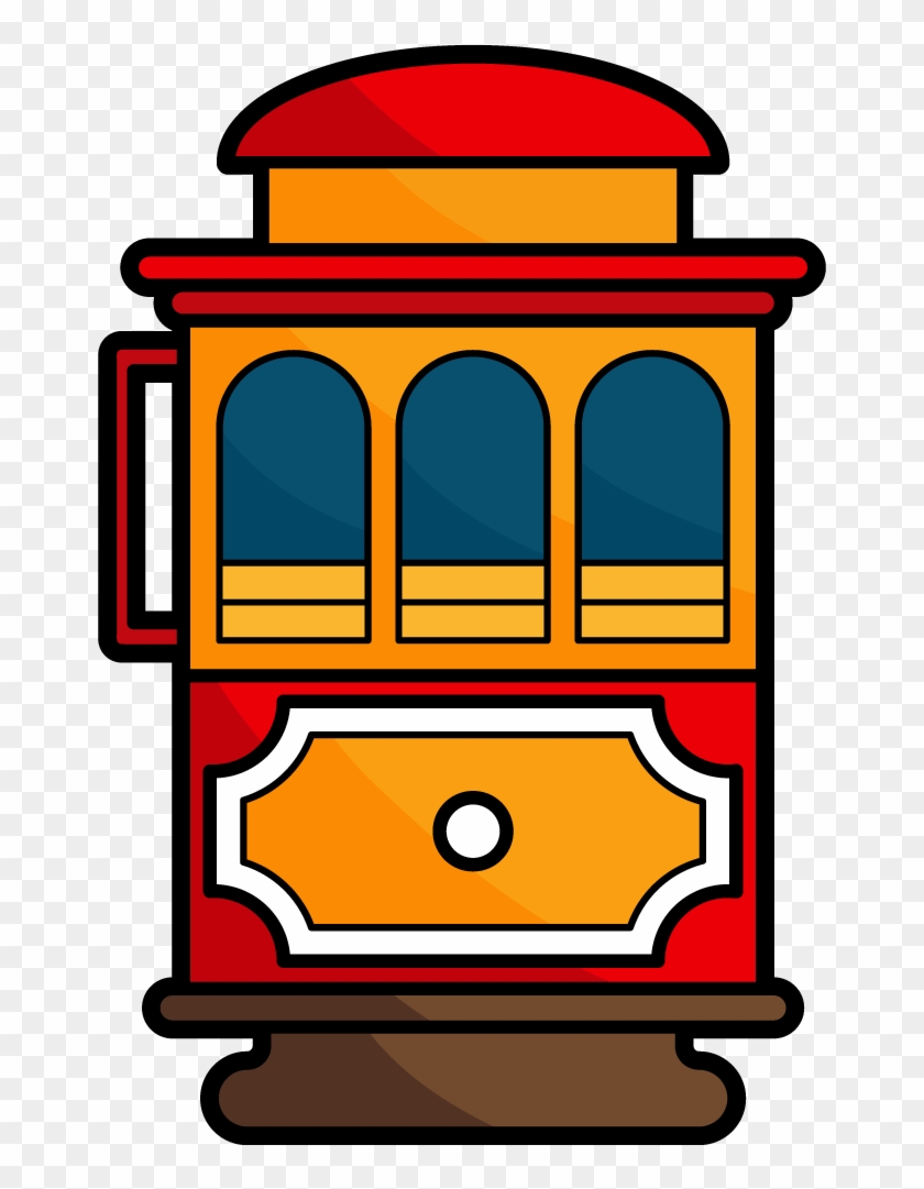 Free Trolley Icon Download - Sf Cable Car Icon #1692454