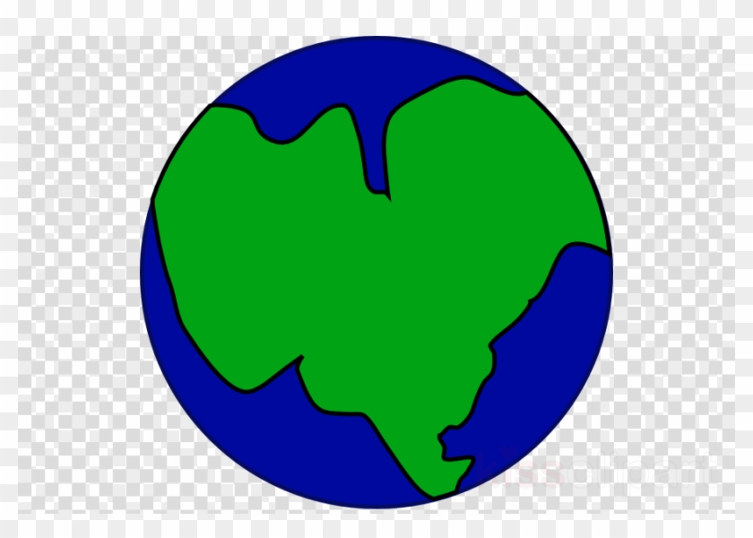 Earth One Big Continent Clipart Pangaea Earth Clip - Dream League Soccer Gucci Logo #1692459