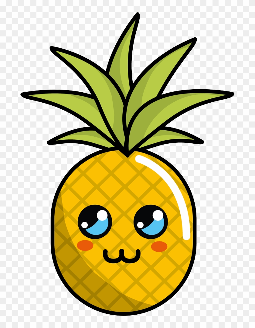 Piña Kawaii Todas Las Imágenes Y Dibujos De Piñas Para - Happy Pineapple #1692502