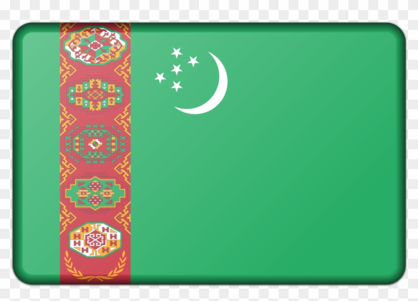 Flag Of Turkmenistan National Flag Flag Of Germany - Flag Of Turkmenistan #1692690
