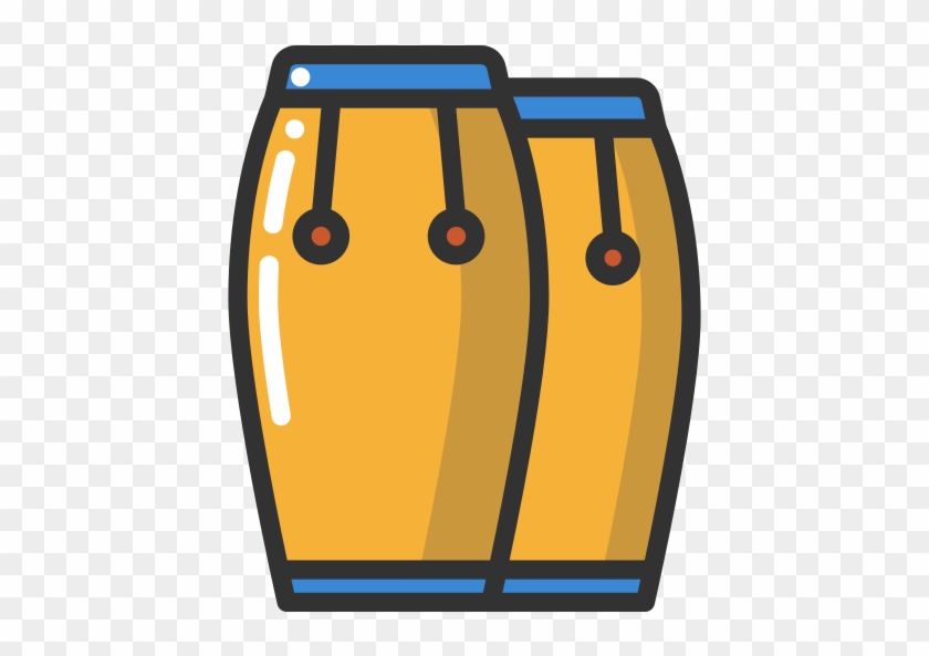 Conga Png File - Cartoon Percussion Instrument Png #1692793