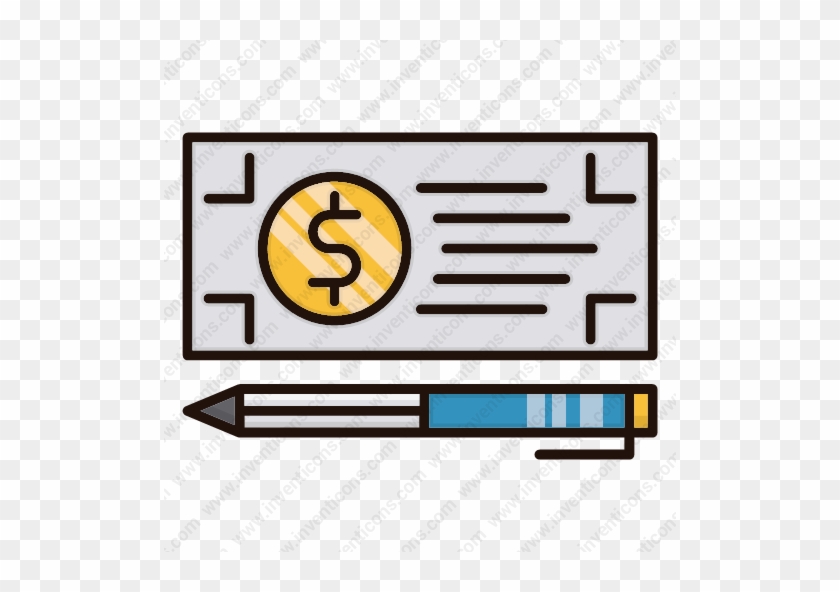Bank Check Payment - Sign #1693147