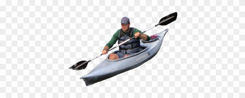 Art Free Clip - Person In Kayak Png #1693178