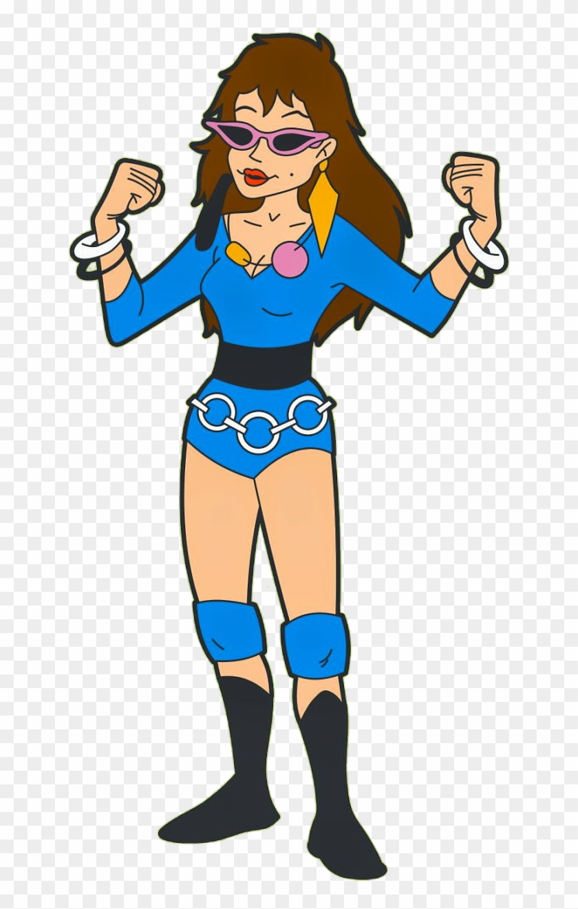 Hulk Clipart Female - Wendi Richter Rock And Wrestling #1693184