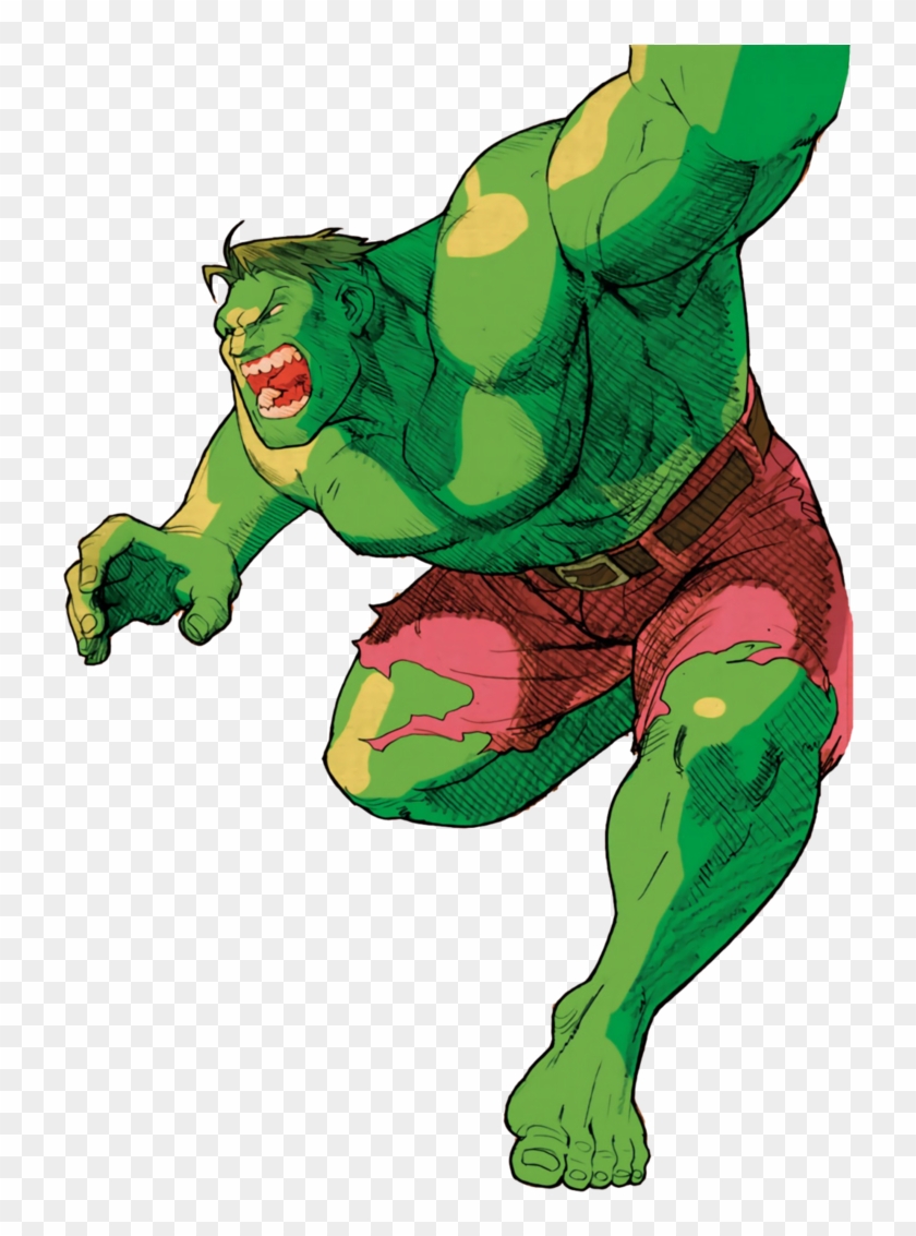 Hulk Clipart Mvc - Hulk Marvel Vs Capcom #1693189