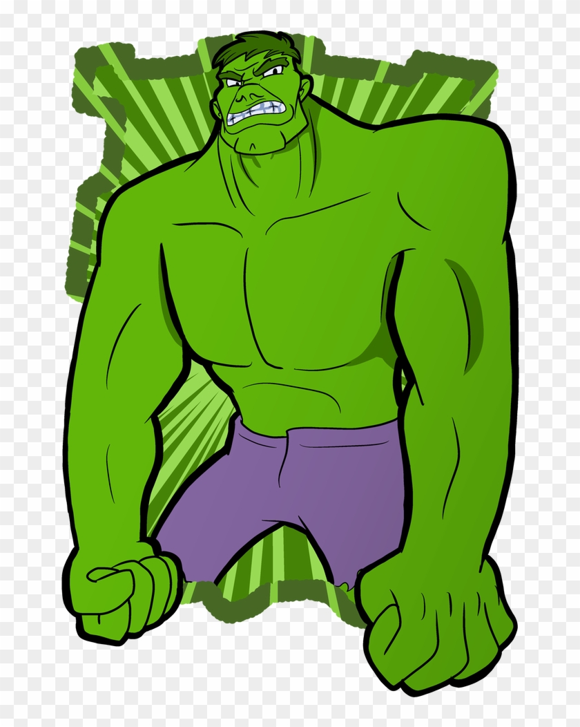 Incredible Hulk By Silvercrab - Cartoon #1693208