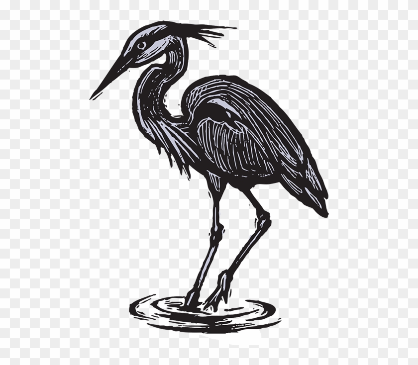 Icons For The Sierra Club Guides To The National Parks - Great Blue Heron #1693234