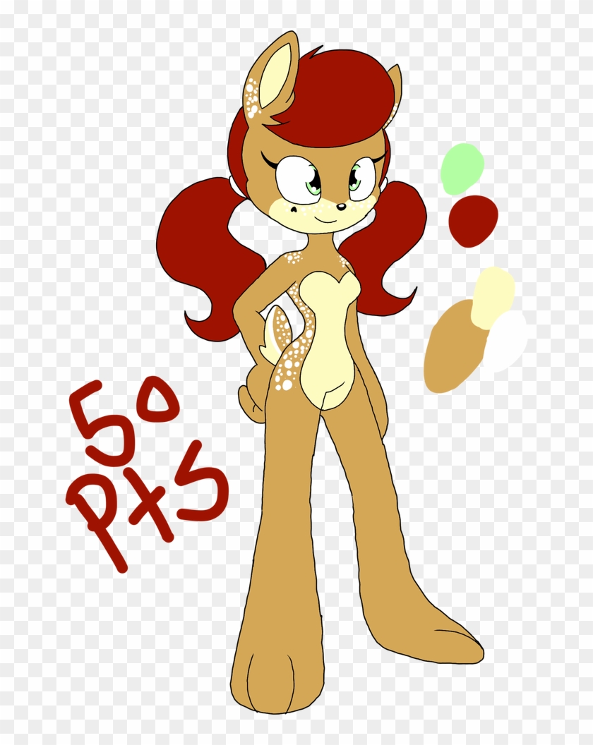 Sonic Adopt Female Deer Closed Smileverse On Deviantart - Cartoon #1693279