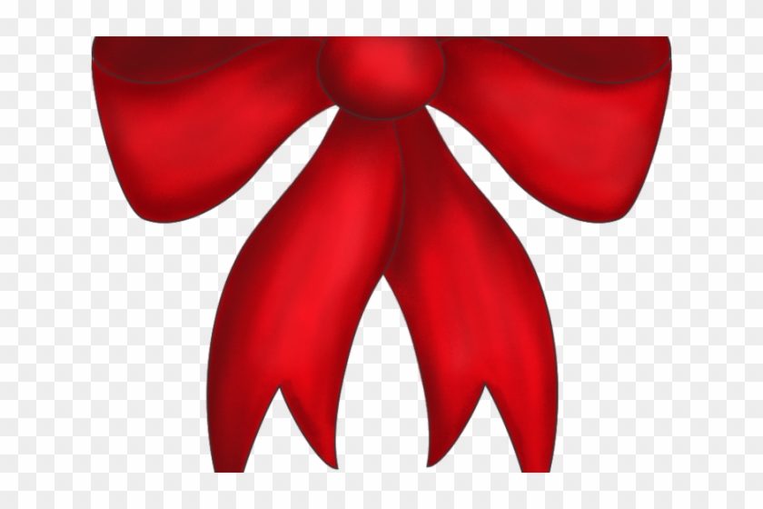 Holiday Clipart Bow Tie - Red Christmas Bow #1693303