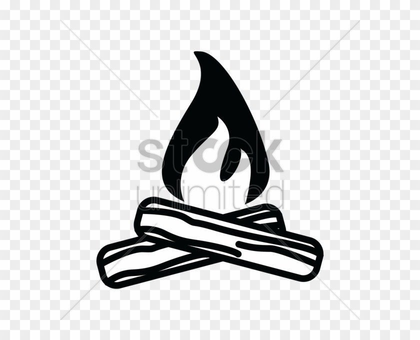 Campfire Clipart Campfire Bonfire Camping - Crescent #1693322