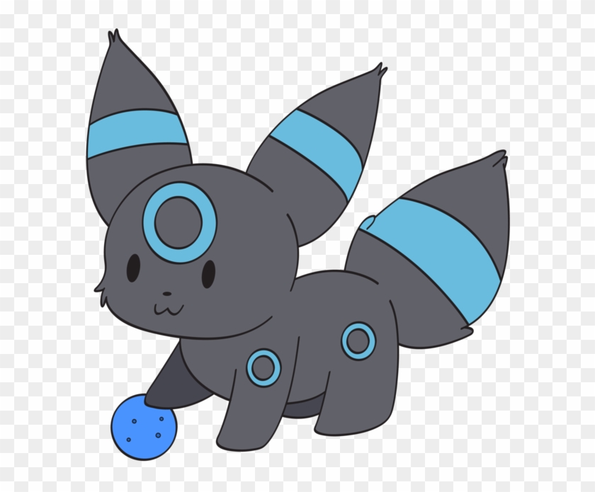 Cat-naps And Caffeine • Shiny Chibi Umbreon Banner - Umbreon Shiny Chibi Png #1693386