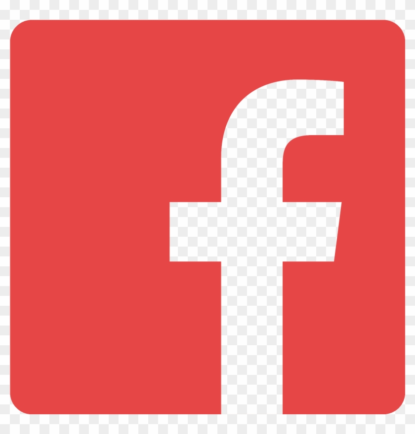 Facebook-icon Lot - Facebook Logo In Red #1693402