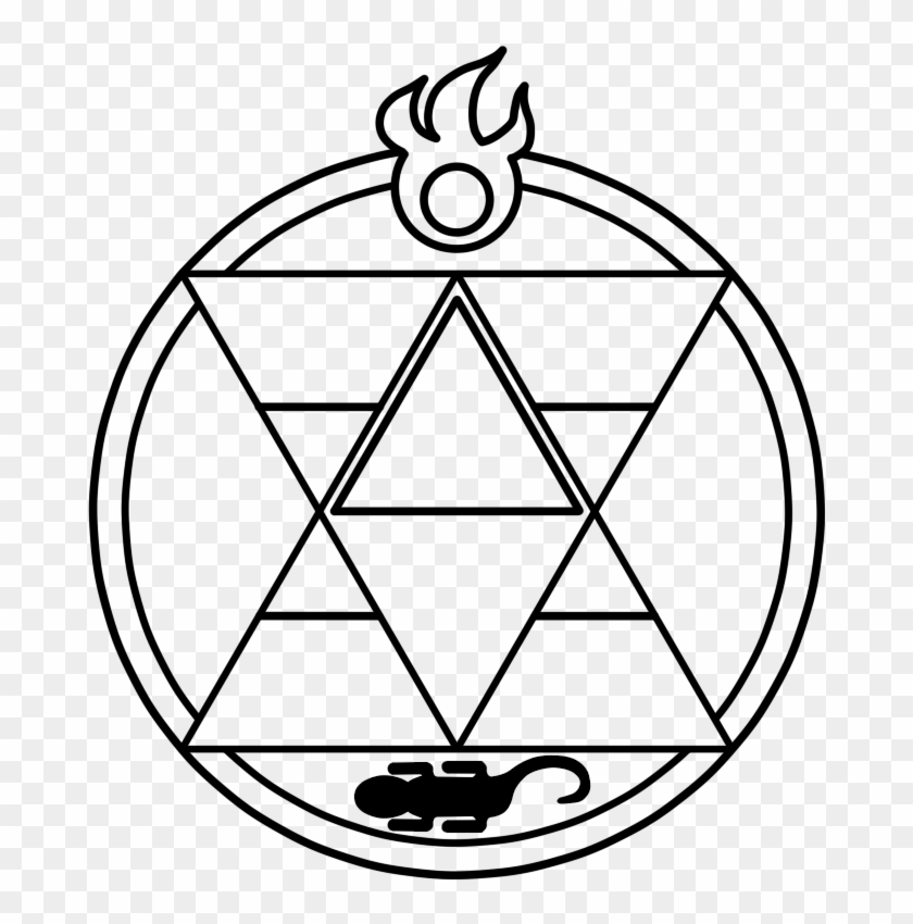 Transmutation Circles On Fma, All Related Information - Tattoo Fullmetal Alchemist Roy Mustang #1693634