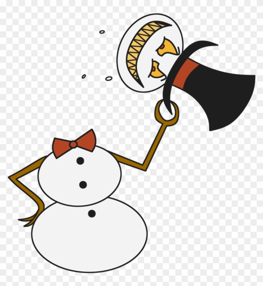 By Sumperson On - Evil Cartoon Snowman #1693679