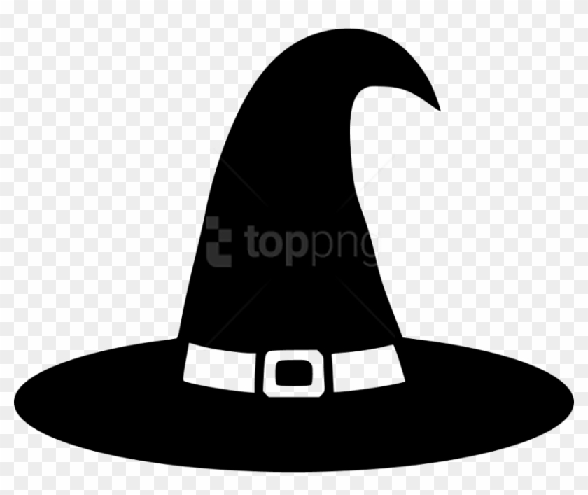 Free Png Download Witch Hat Clipart Png Photo Png Images - Clip Art Witch Hat Black And White #1693690