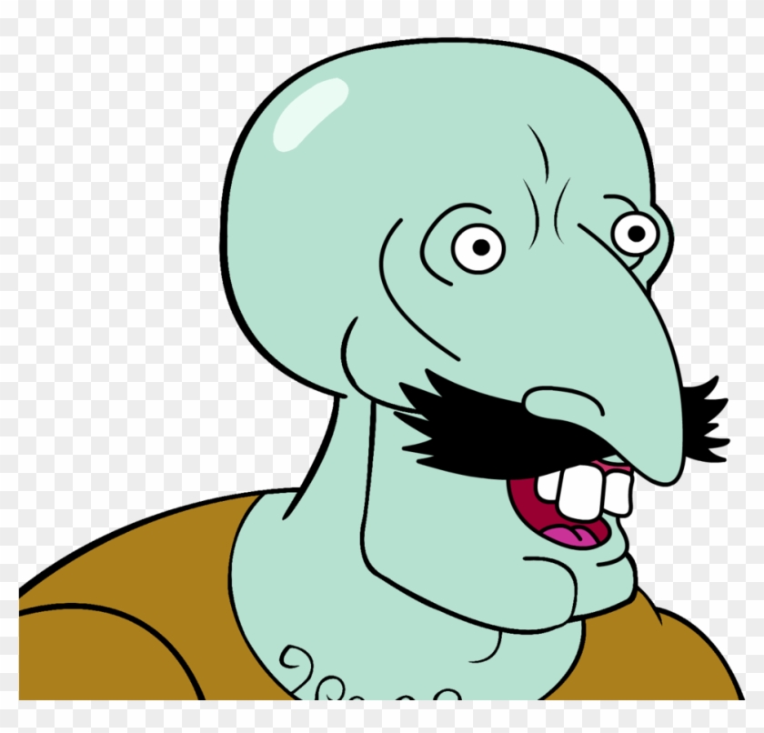 Sexy Squidward Face - Handsome Squidward Nigel #1693707